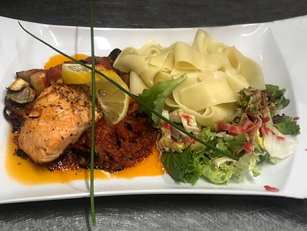 Restaurant LaLuna Fischgericht